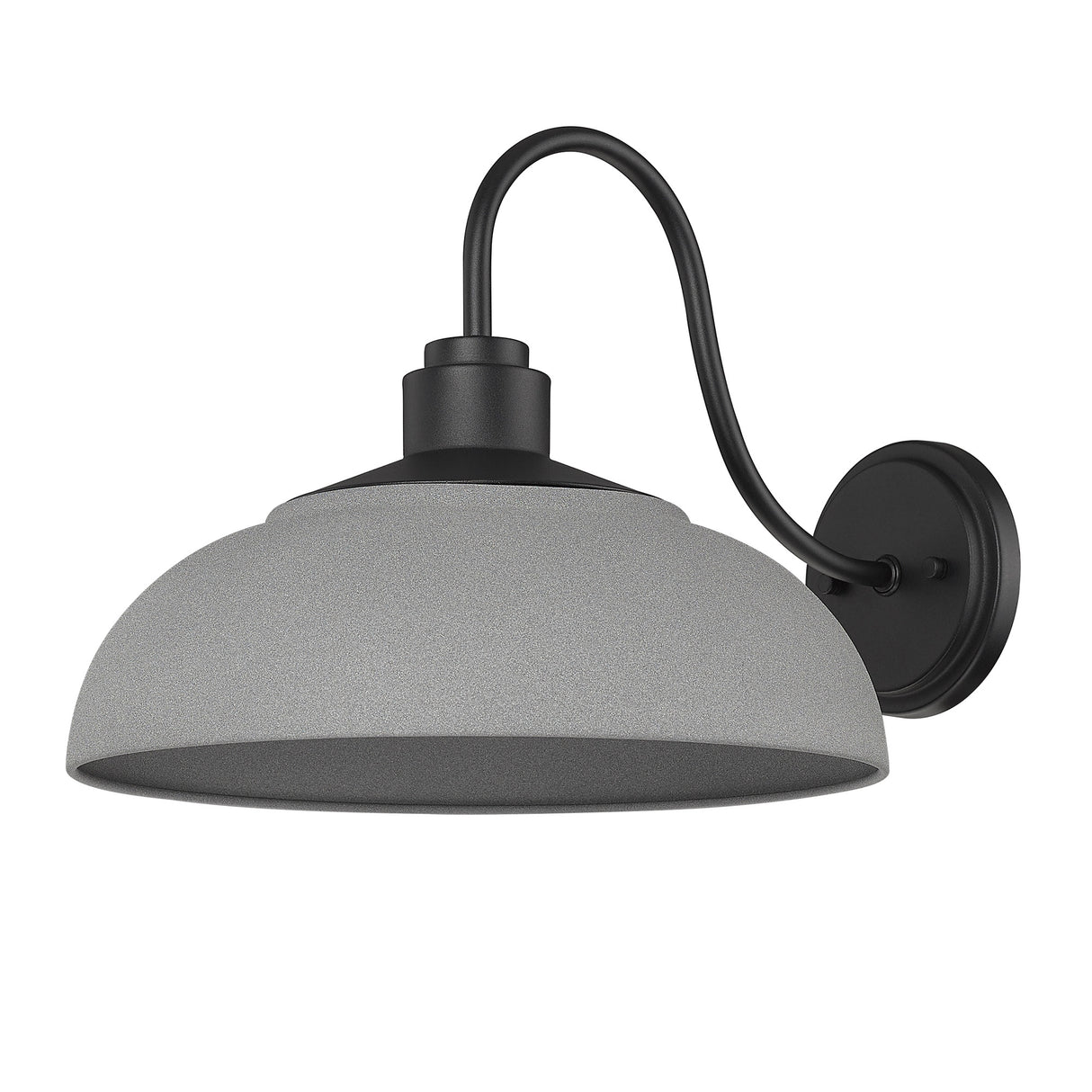 Levitt Natural Black Large Wall Sconce - Outdoor