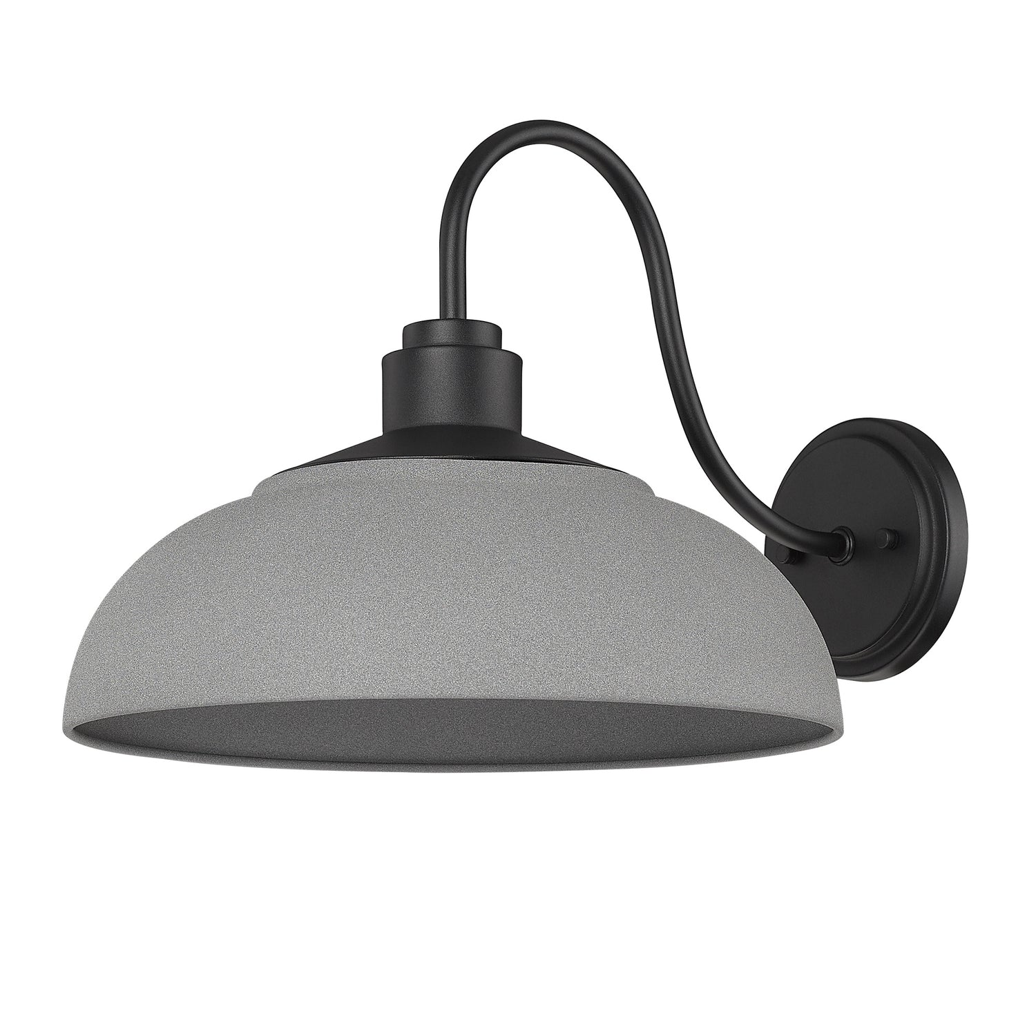 Levitt Natural Black Large Wall Sconce - Outdoor