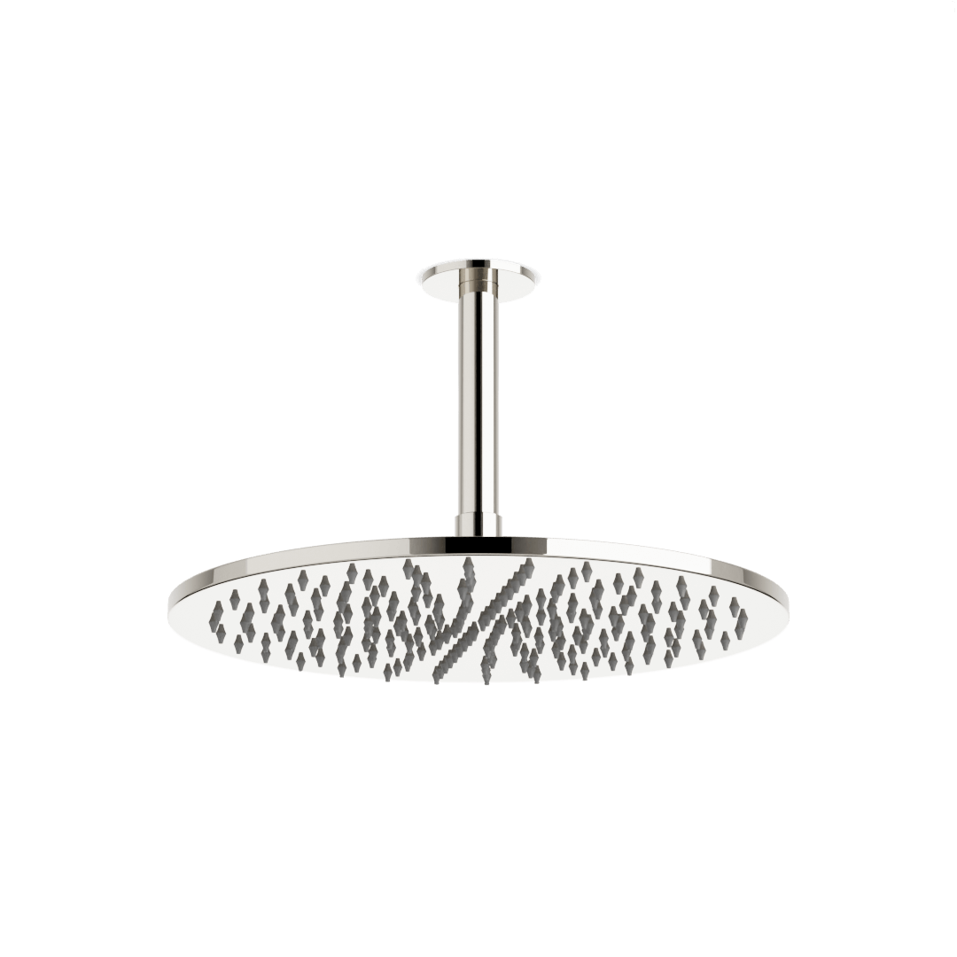 Artos Opera 12" Rain Shower Head on Ceiling Mount Arm Polished Nickel – F907-16/5PN