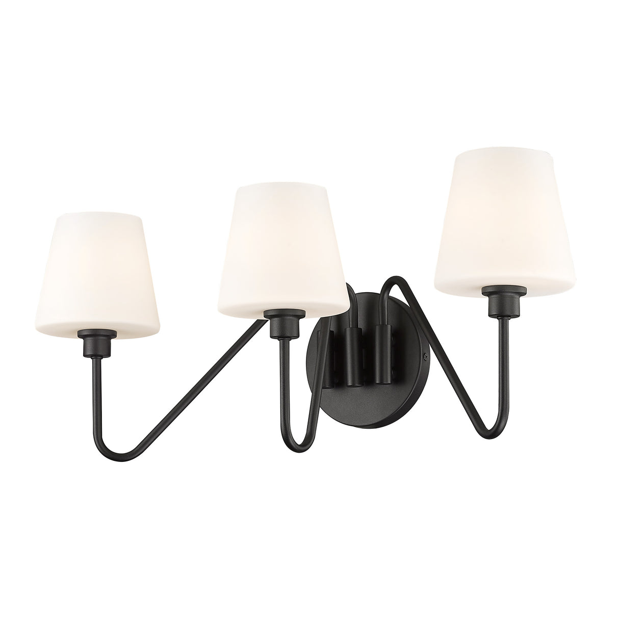 Kennedy Natural Black 3 Light Bath Vanity