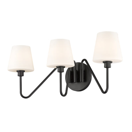 Kennedy Natural Black 3 Light Bath Vanity