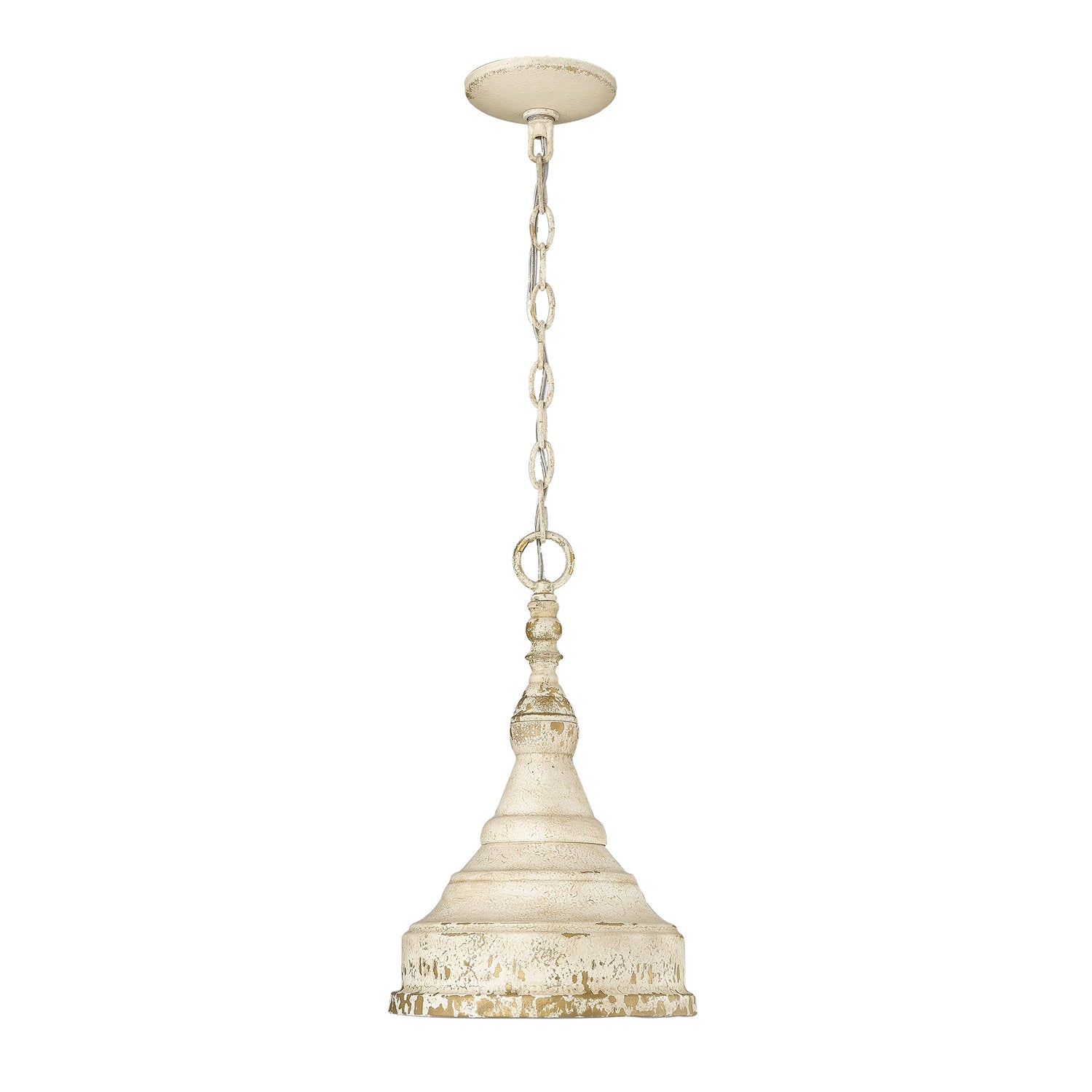 Keating 1-Light Pendant in Antique Ivory
