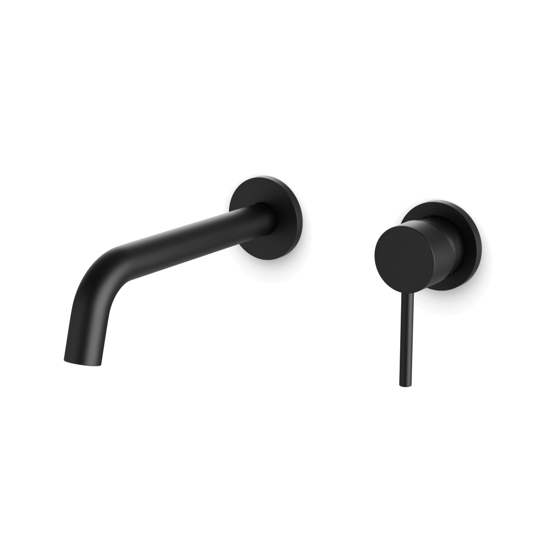 Artos Opera In-Wall Single Handle Bathroom Faucet Matte Black – F501-8-1BK