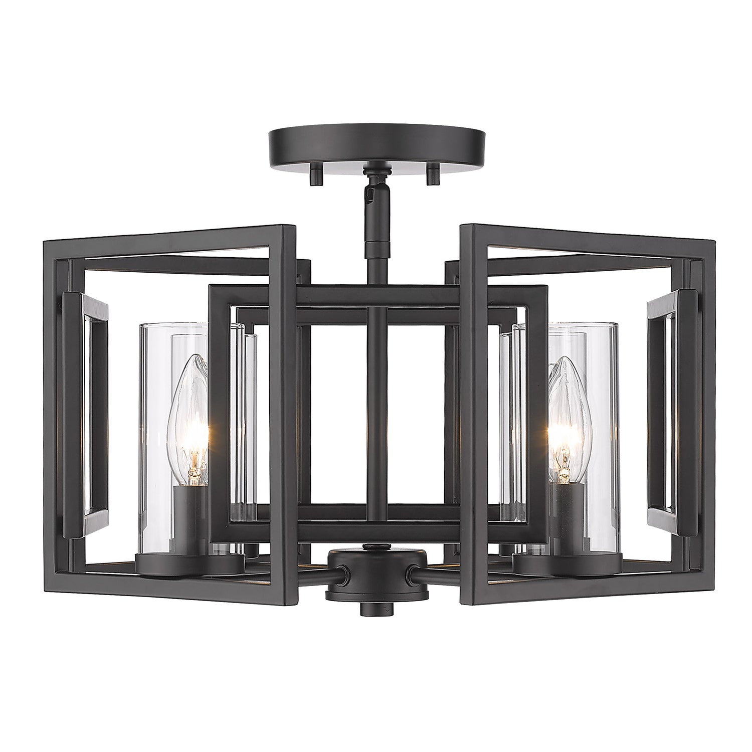 Marco Flush Mount in Matte Black