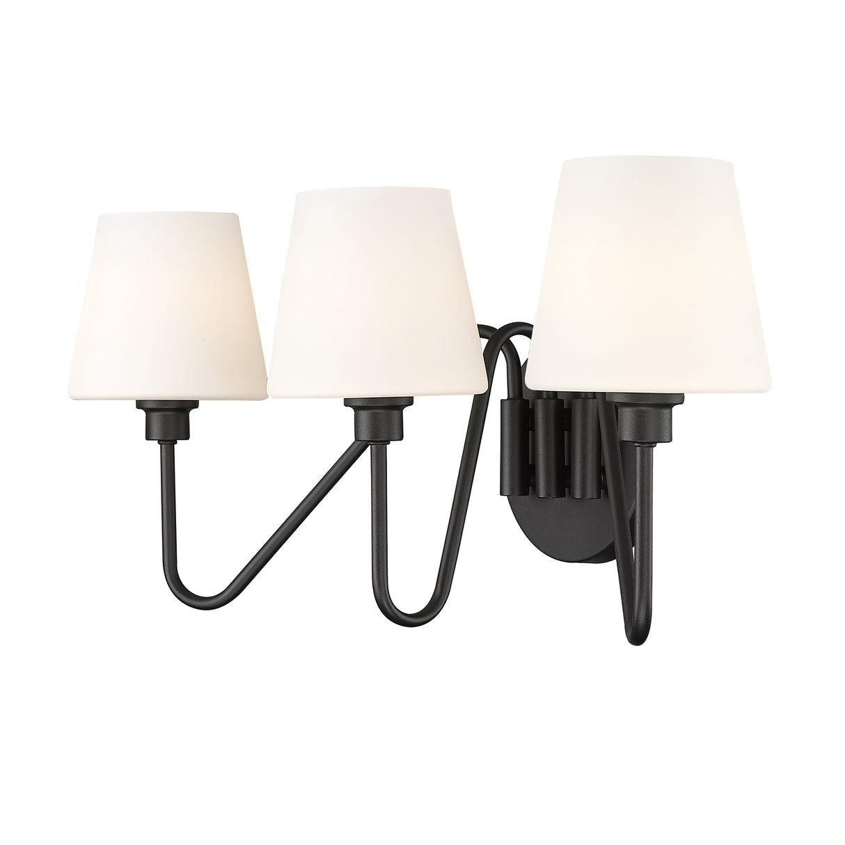 Kennedy Natural Black 3 Light Bath Vanity