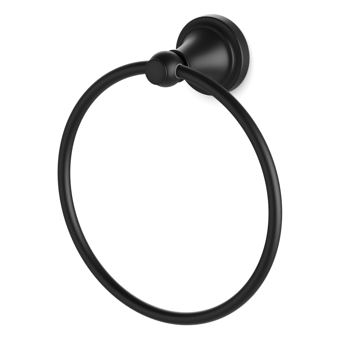 Artos Classic Towel Ring Matte Black – TA345BK