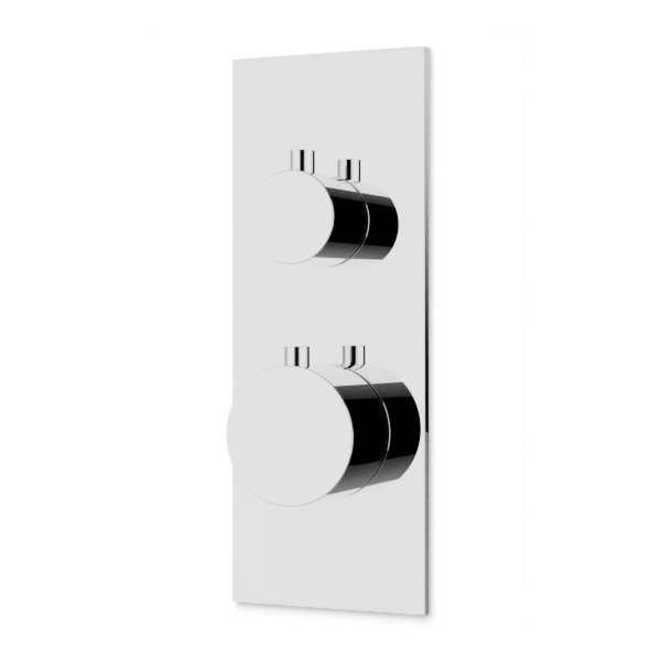 Artos Otella Thermostat with 3-Way Diverter & Off Position Linear Trim Kit Chrome – F903B-63TKCH