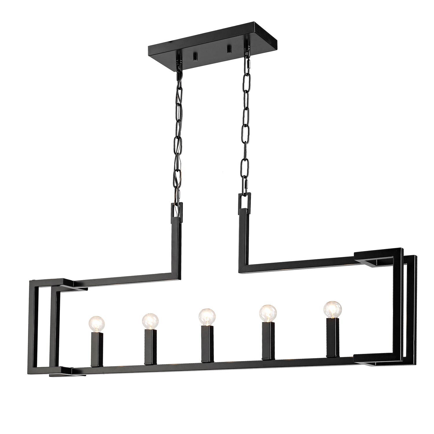 Kinsington Linear Pendant in Matte Black