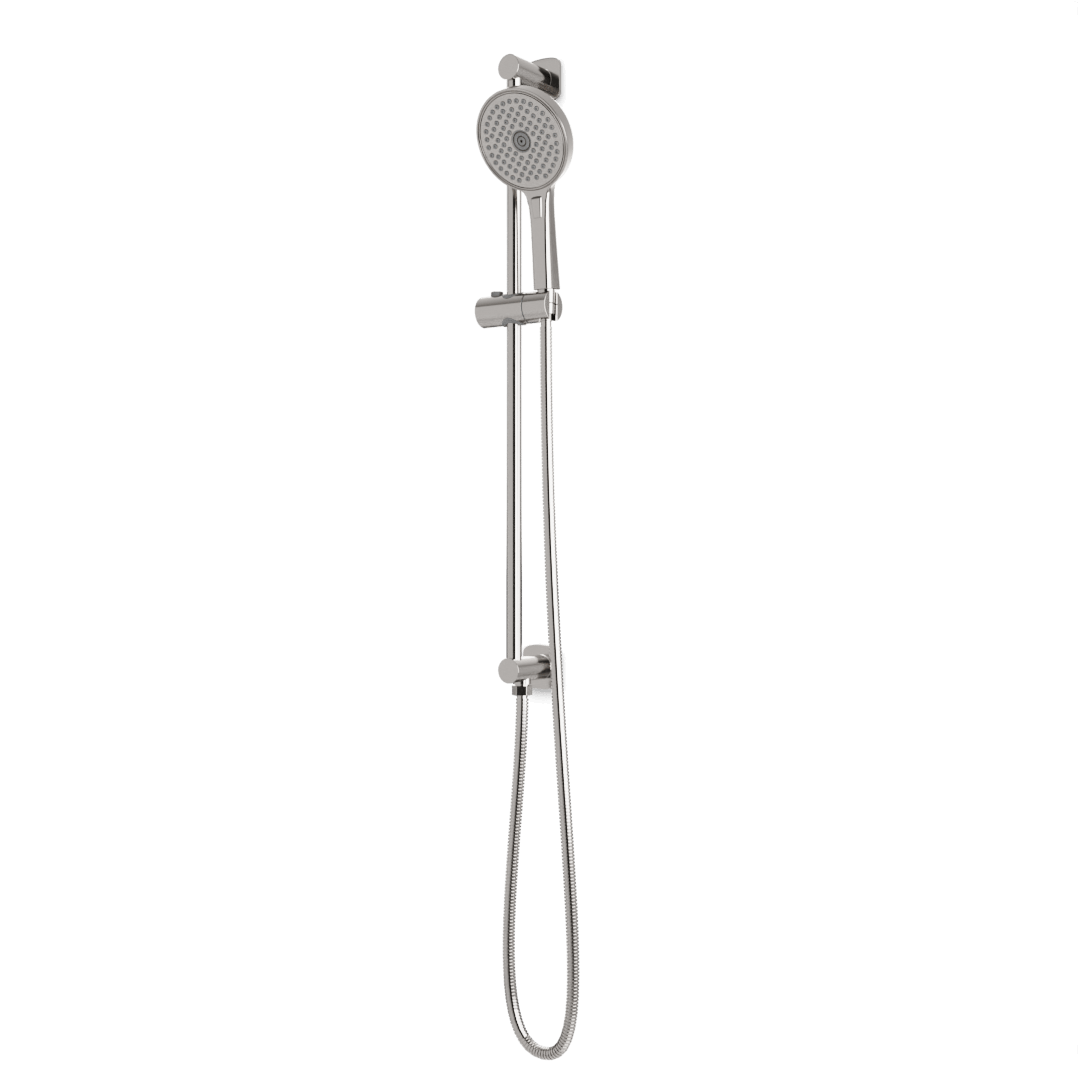 Artos Harmony Flexible Hose Integrated Slide Bar Kit Brushed Nickel – F907-80TRBN