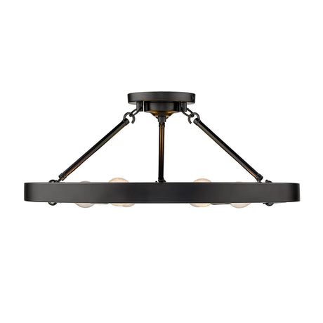 Castile 6 Light Semi-Flush