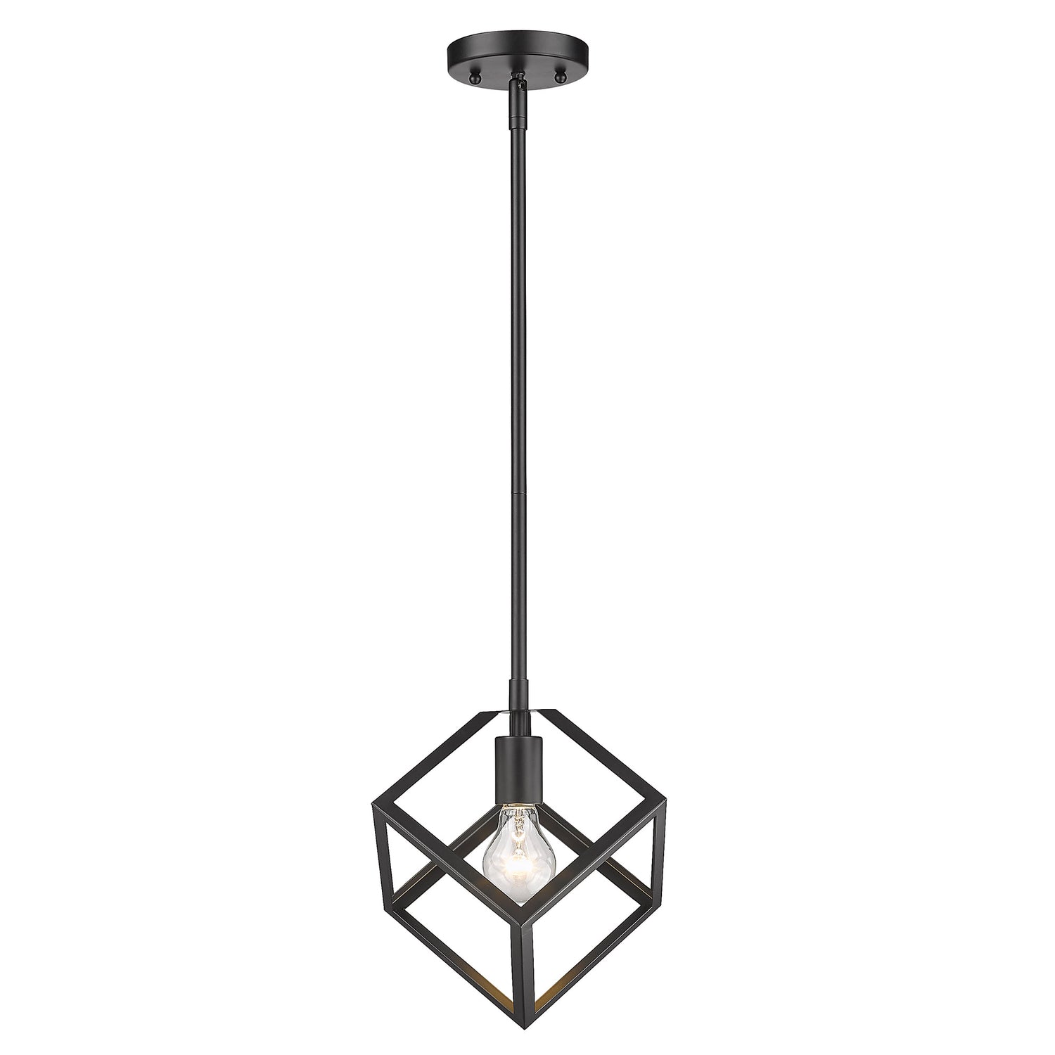 Cassio Mini Pendant in Matte Black