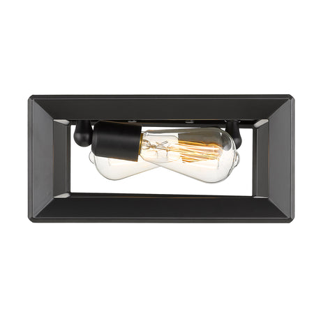 Smyth Flush Mount in Matte Black
