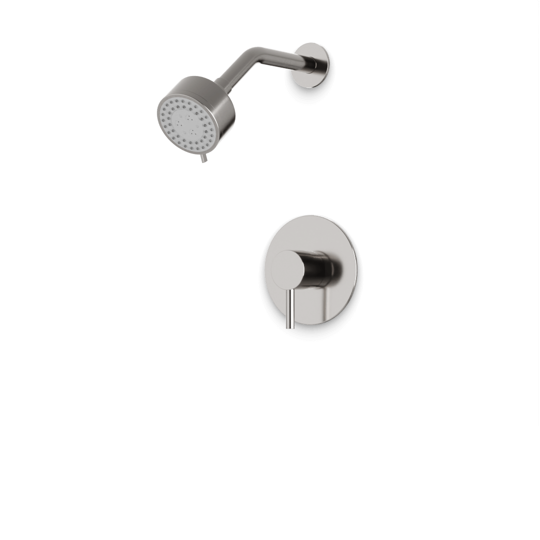 Artos Opera Pressure Balance Shower Trim Kit with Multifunction Shower Head Brushed Nickel – TS161BN