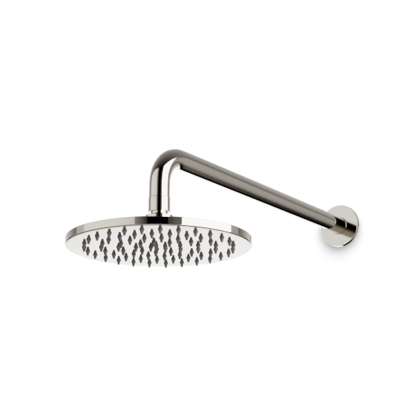 Artos Opera 8" Rain Shower Head on Wall Mount Arm Polished Nickel – F907-1PN