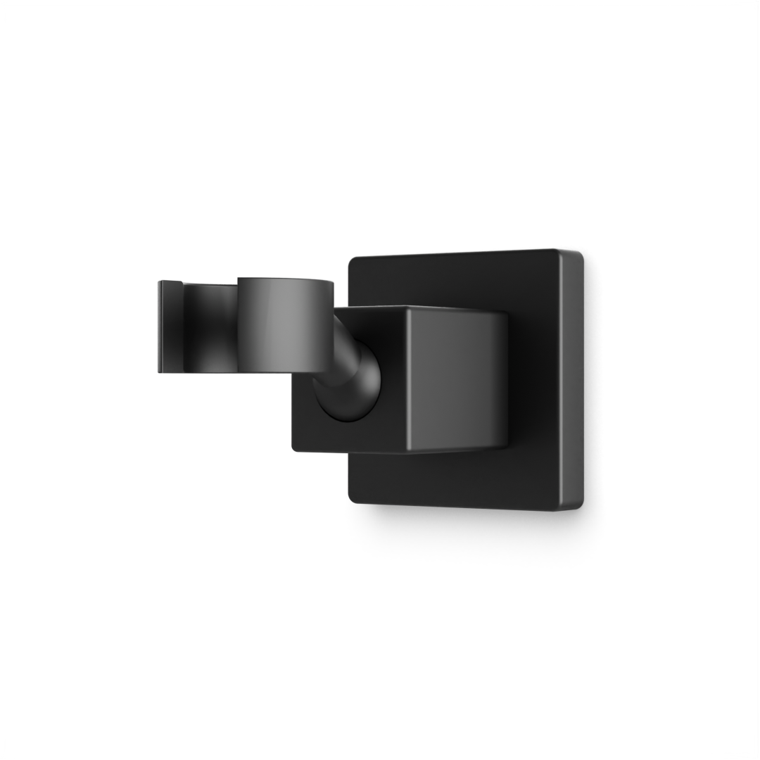 Artos Edge Adjustable Hand Shower Holder Matte Black – F902-24BK