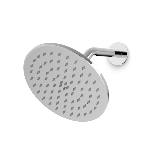 Artos Opera 8" Shower Head on Angled Arm Chrome – F907-9CH