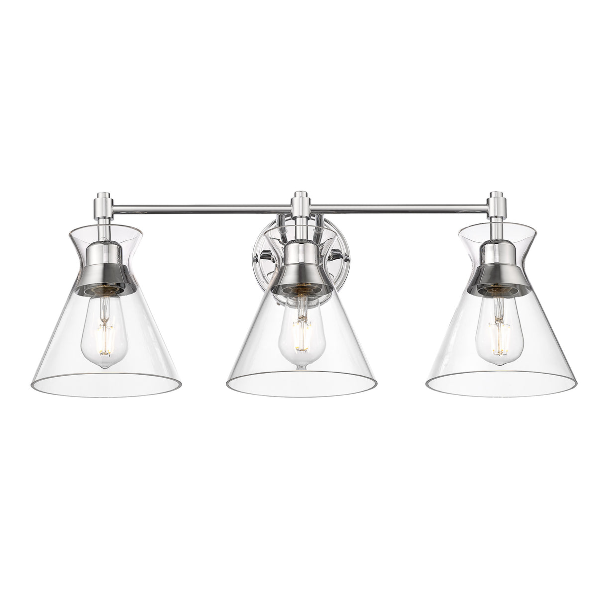 Malta CH Chrome 3 Light Bath Vanity