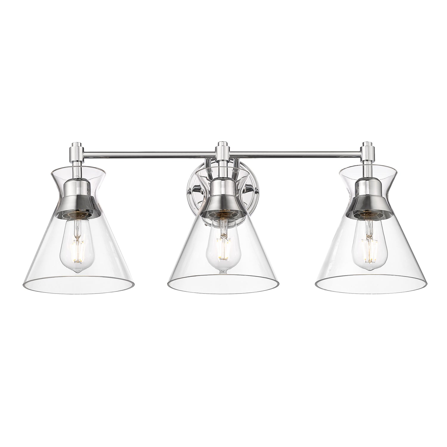 Malta CH Chrome 3 Light Bath Vanity