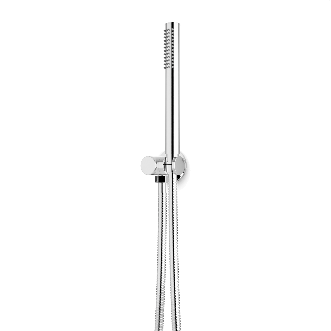 Artos Opera Flexible Hose Hand Shower Kit on Pivoting Hook Chrome – F907-110CH