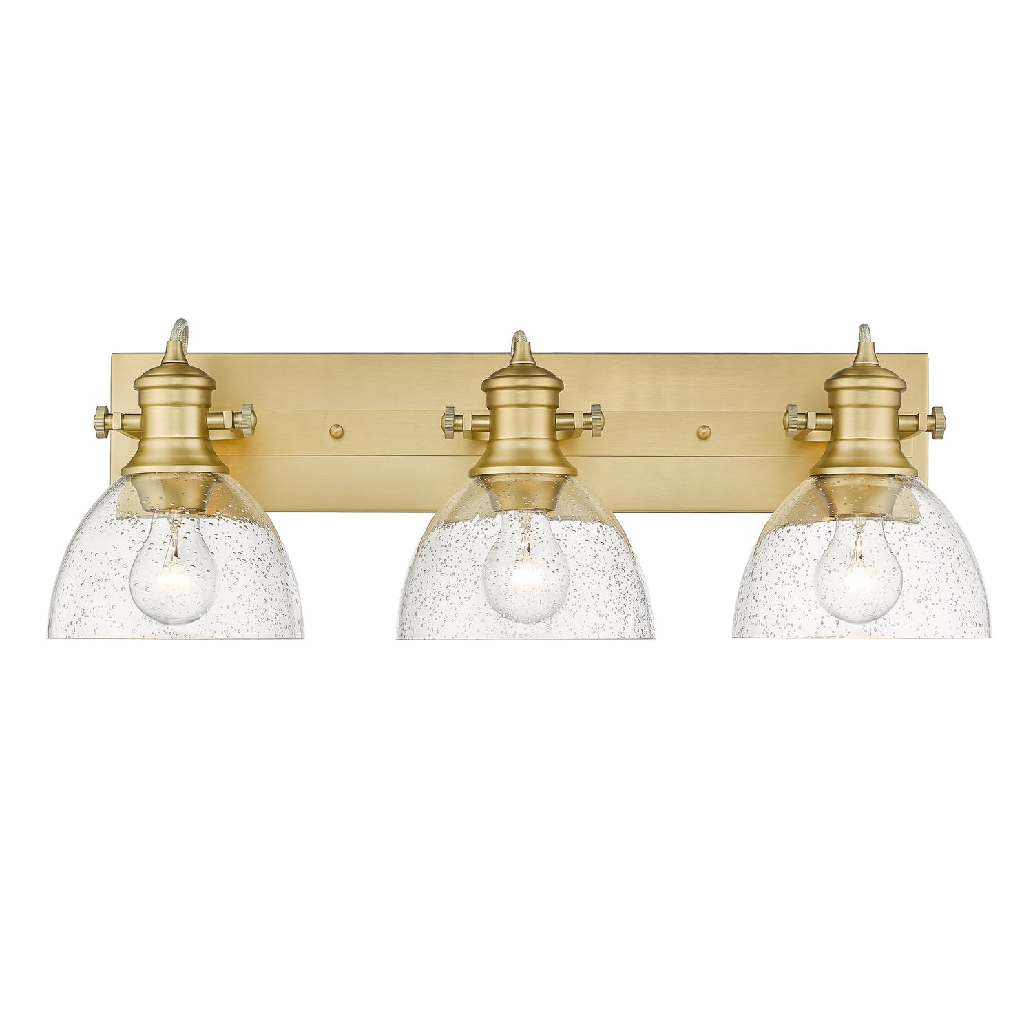 Hines 3-Light Bath Vanity in Brushed Champagne Bronze
