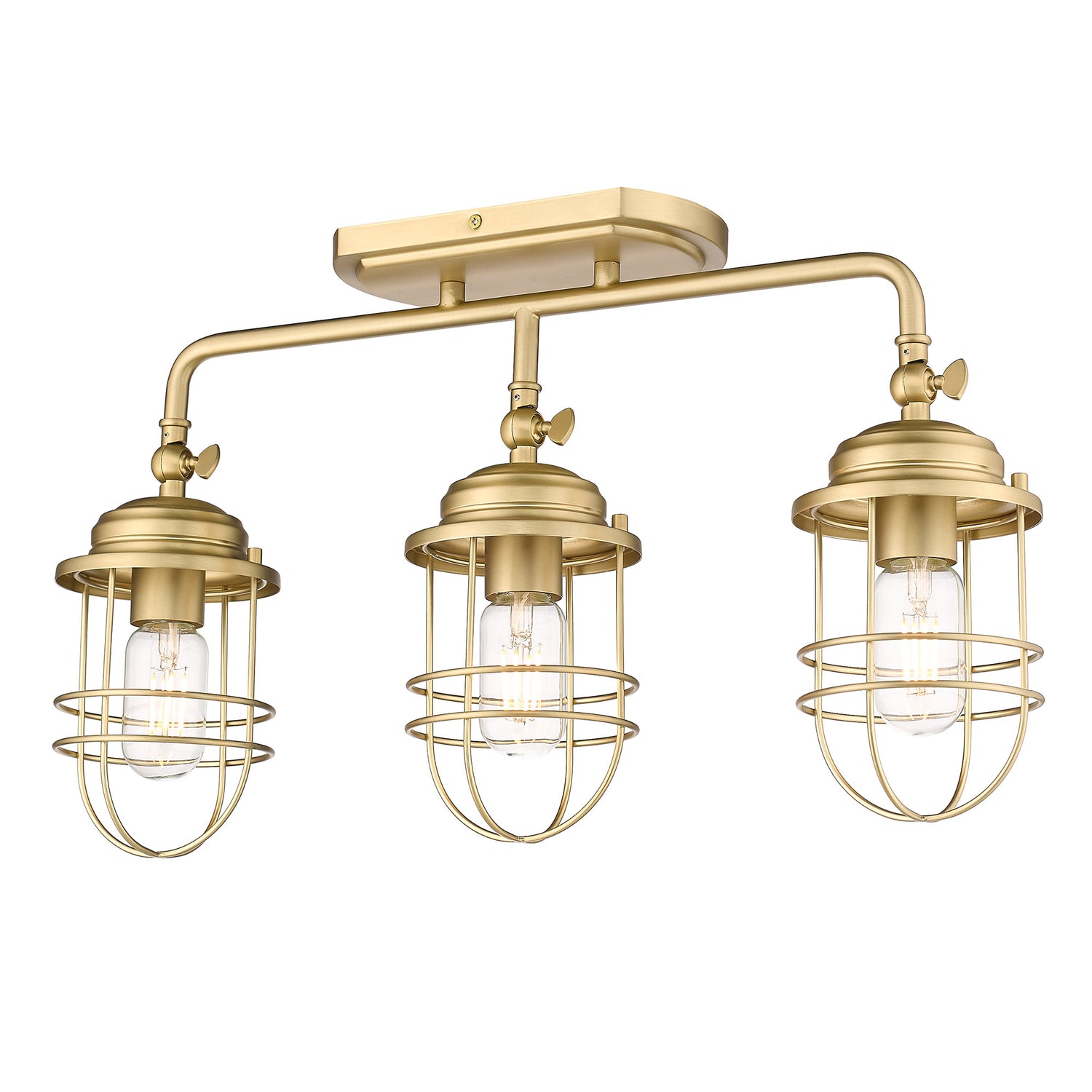 Seaport 3-Light Bath Vanity in Brushed Champagne Bronze