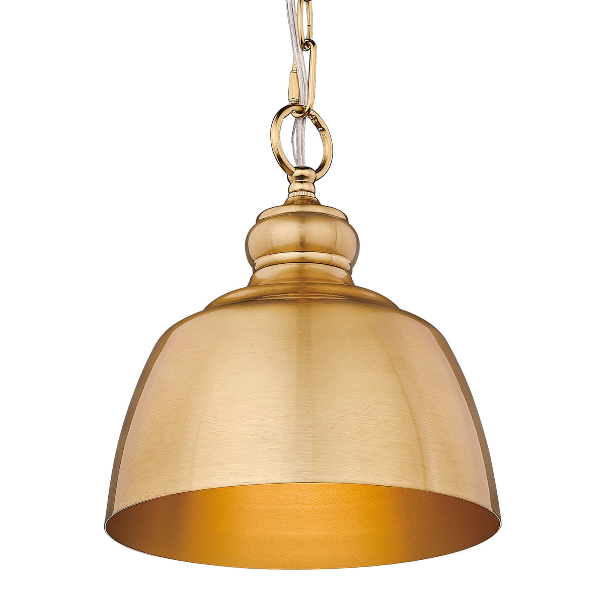 Holmes MBG Mini Pendant in Modern Brushed Gold
