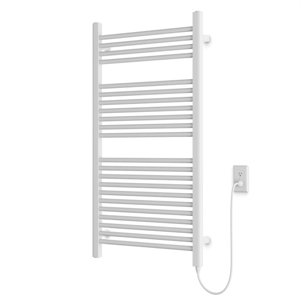 Artos Denby 44" x 24" Plug-In Heated Towel Rail White – M11160P-WH