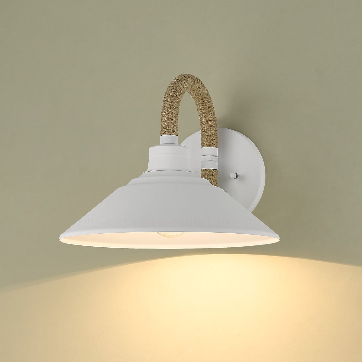 Journey NWT Natural White 1 Light Wall Sconce