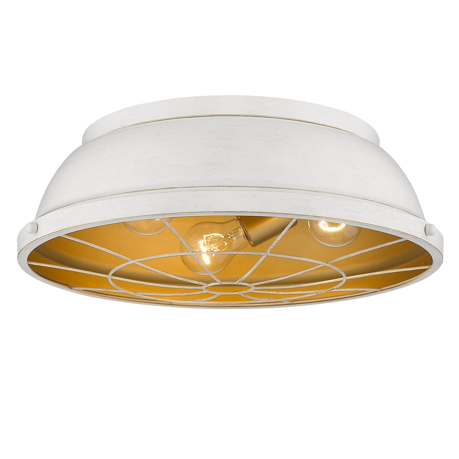 Bartlett Flush Mount in French White