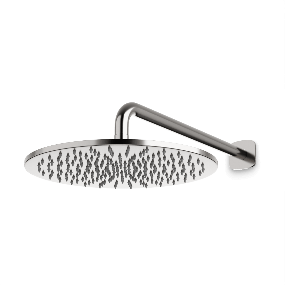 Artos Harmony 12" Rain Shower Head on Wall Mount Arm Brushed Nickel – F924W12BN