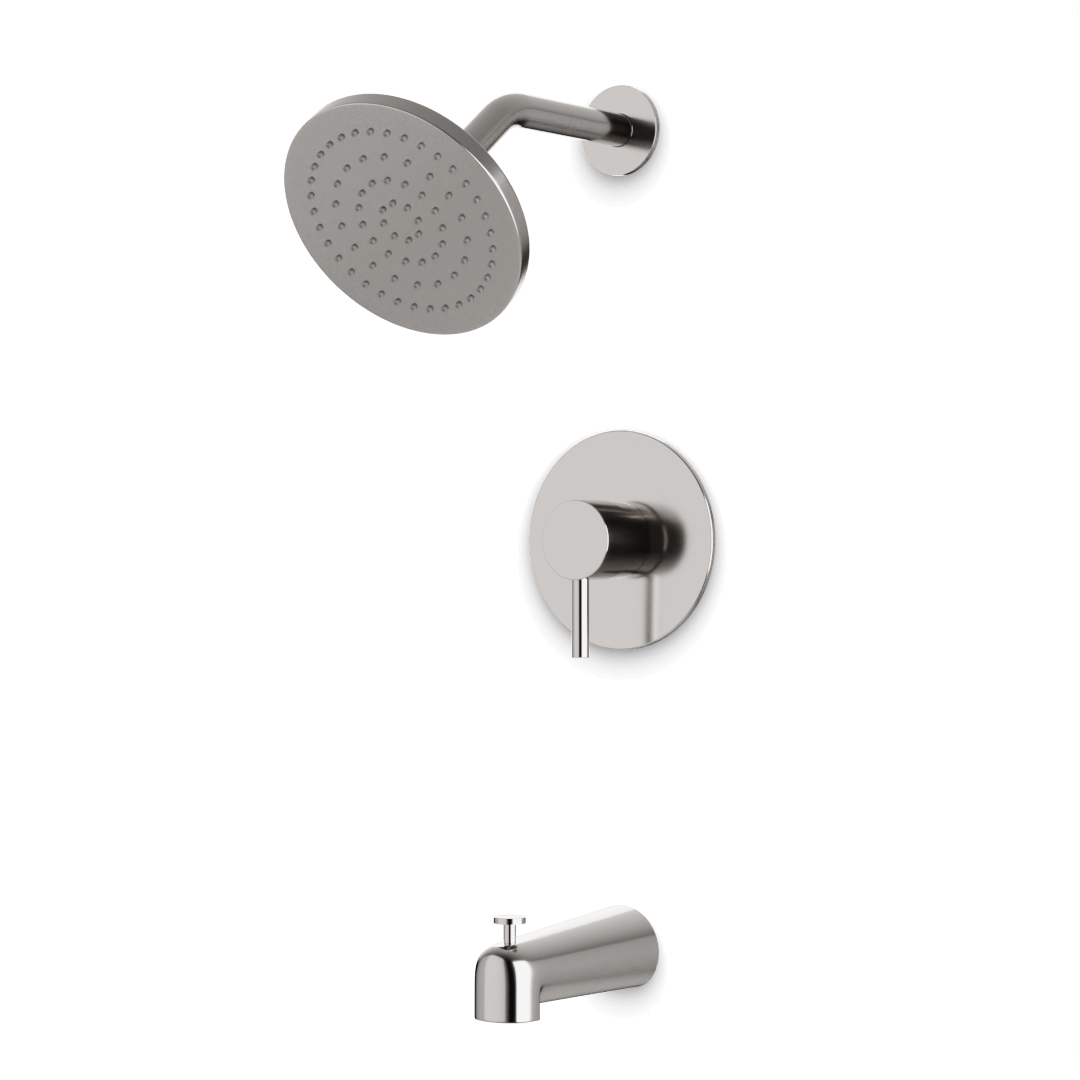 Artos Opera Pressure Balance Tub / Shower Trim Kit Brushed Nickel – TS152BN
