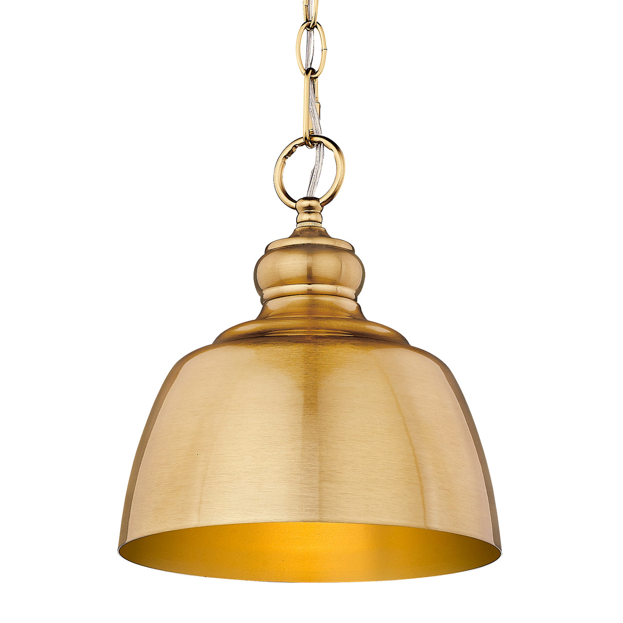 Holmes MBG Mini Pendant in Modern Brushed Gold