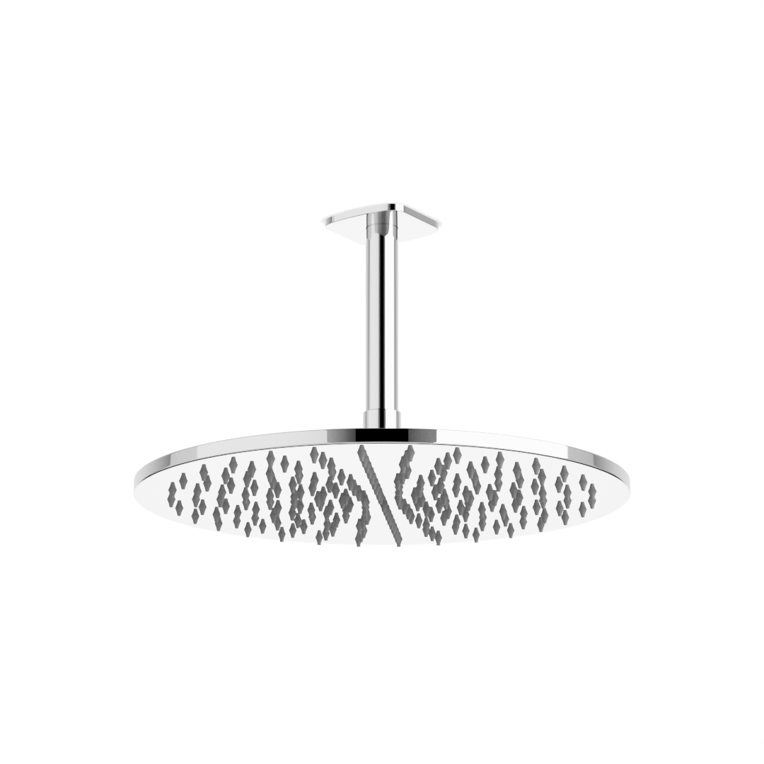 Artos Harmony 12" Rain Shower Head on Ceiling Mount Arm Chrome – F924C12CH