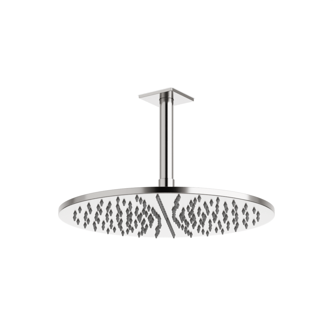 Artos Otella 12" Rain Shower Head on Ceiling Mount Arm Brushed Nickel – F907-18/5BN
