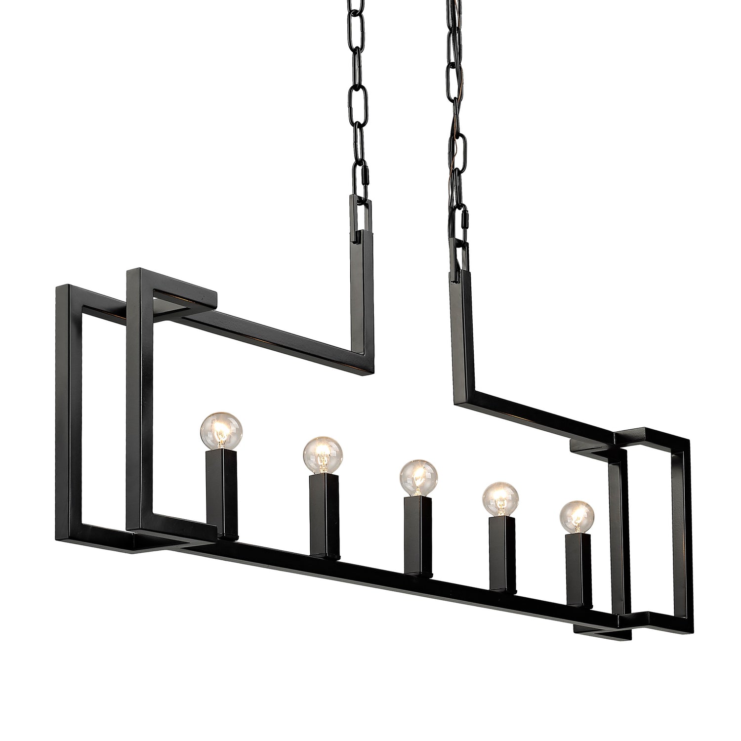 Kinsington Linear Pendant in Matte Black