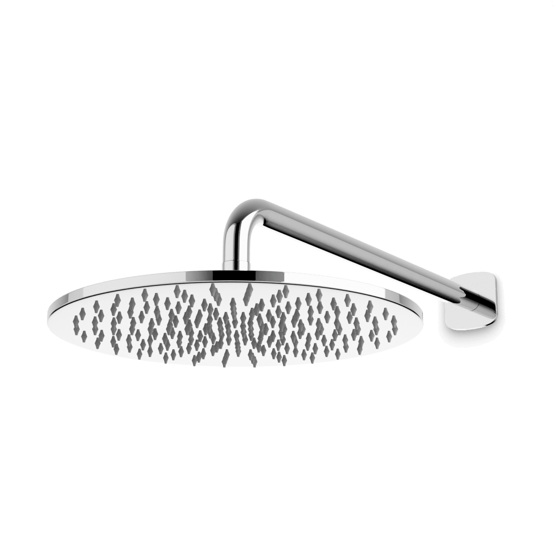 Artos Harmony 12" Rain Shower Head on Wall Mount Arm Chrome – F924W12CH