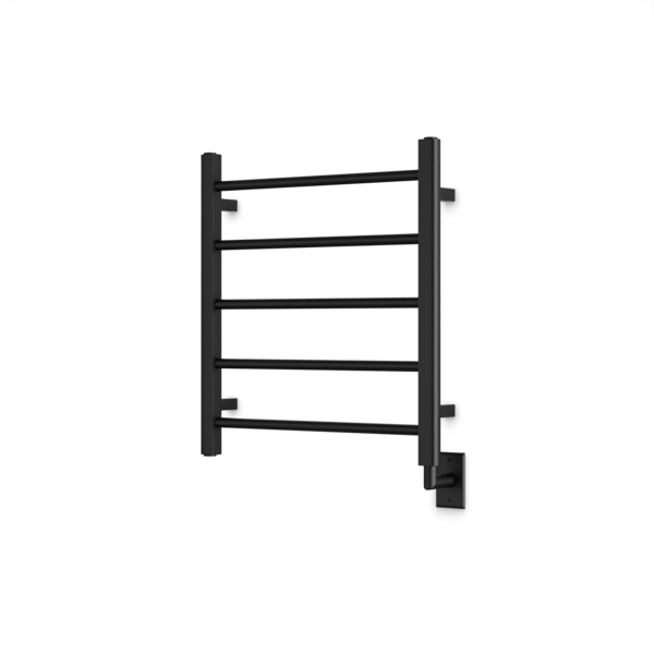 Artos Ryton 26" x 24" Hardwired Heated Towel Rail Matte Black – MR06560W-BK