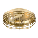 Seaport Flush Mount in Brushed Champagne Bronze