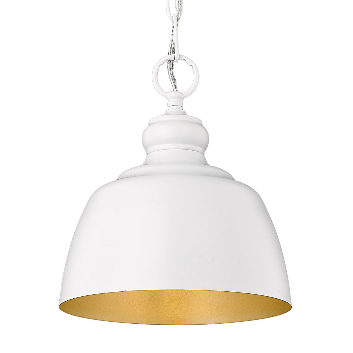 Holmes WHT Mini Pendant in Matte White