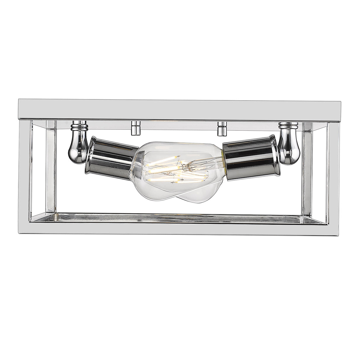 Wesson Flush Mount in Chrome