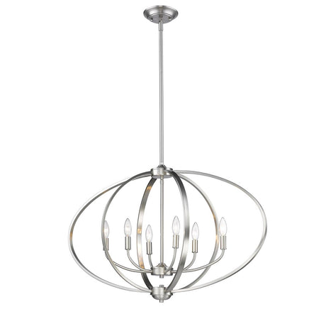 Colson PW Linear Pendant (with Matte Black shade) in Pewter