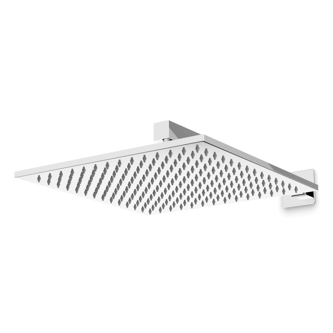 Artos Edge 12" Rain Shower Head on Ceiling Mount Arm Chrome – F907-22CH