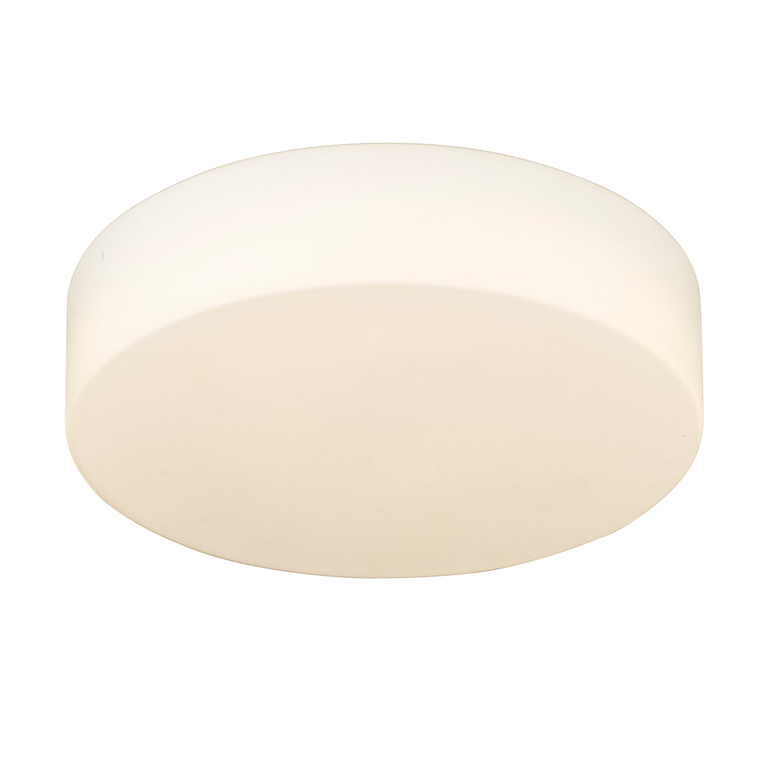 Toli BCB Flush Mount in Brushed Champagne Bronze with Opal Glass Shade