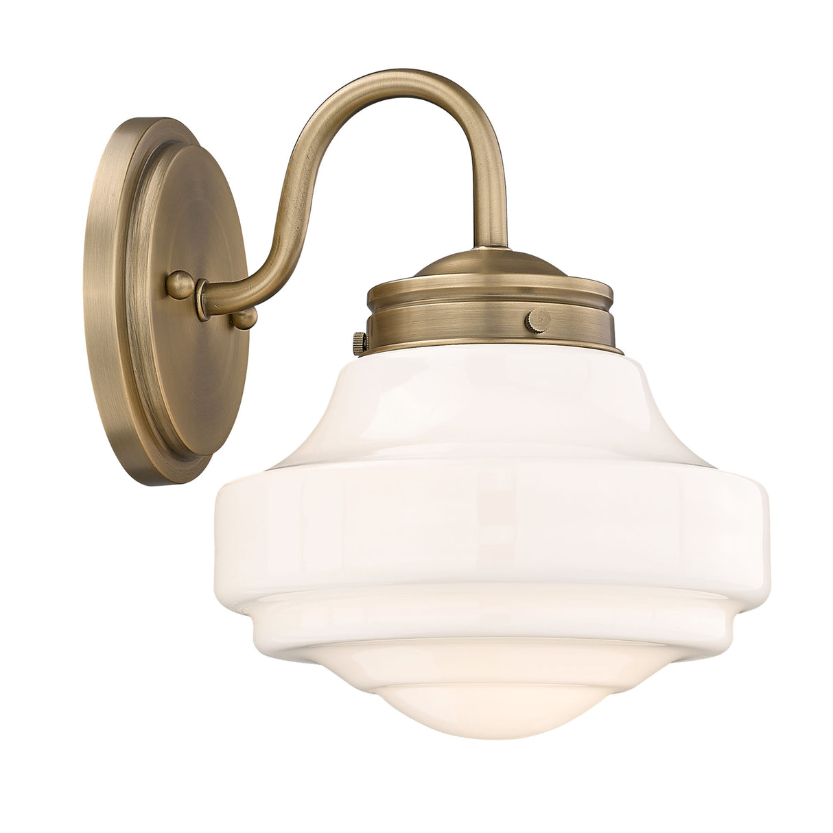 Ingalls MBS Modern Brass 1 Light Wall Sconce