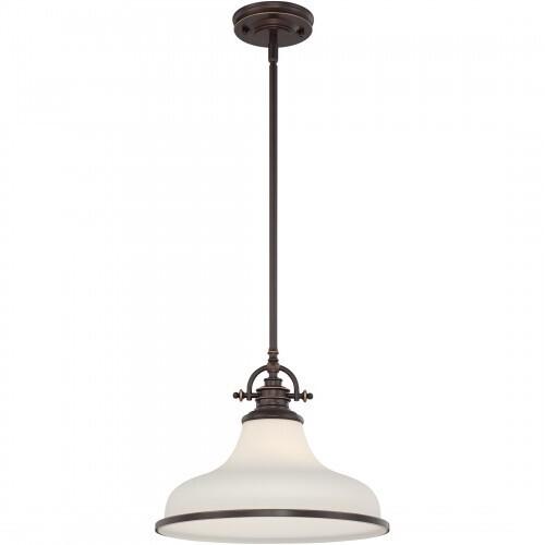 Quoizel GRT2814PN Grant Pendant palladian bronze 13.5" d Pendant