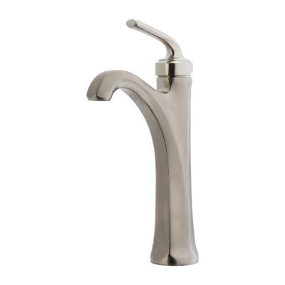 Pfister Brushed Nickel Arterra Vessel Lavatory Faucet LG40-DE0K