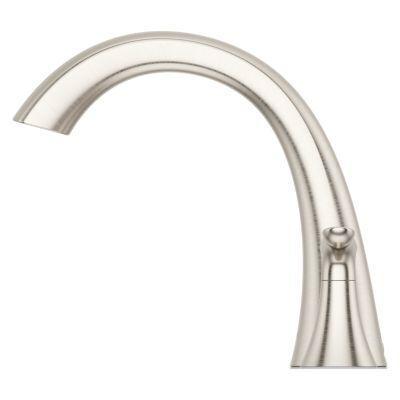 Pfister Brushed Nickel Weller 3-hole Roman Tub, Trim Only RT6-5WRK