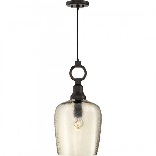 Quoizel CKKD1512WT Kendrick Mini pendant wstrn brnz 11.5"d Mini Pendant