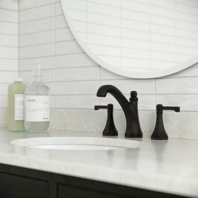 Pfister Tuscan Bronze Arterra 8" Widespread Lavatory Faucet LG49-DE0Y