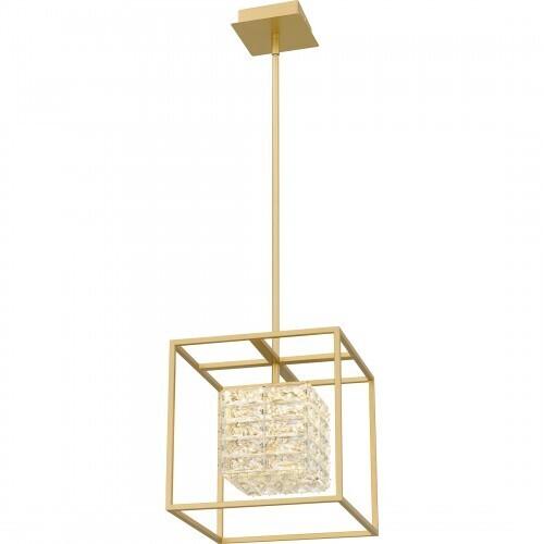 Quoizel PCDZ2812SGD Dazzle Pendant led light soft gold Pendant